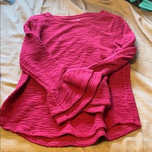 Bell sleeve sweater